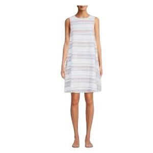 Beach Lunch Lounge A Line Linen/Cotton‎ Dress Sz S